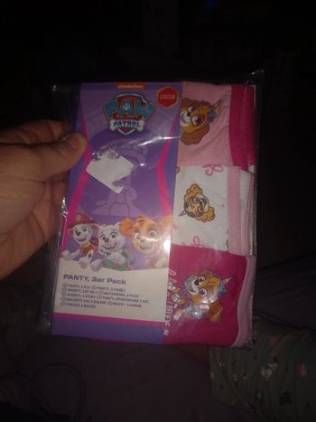 Pack 3 culottes stella pat patrouille t.5 6 ans 110 116