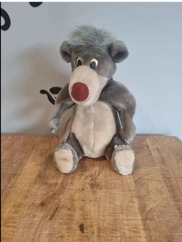 Peluche ours Baloo Le livre de la jungle DISNEY