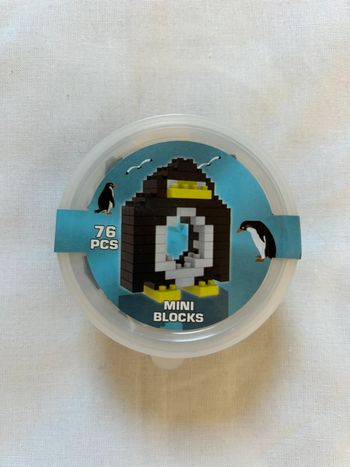 Pingouin en mini-briques