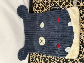 Hippopotame "Hippipos" DEGLINGOS maxi doudou bleu