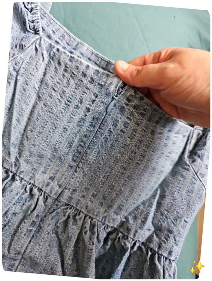 Robe Levi's en jean bleu clair – Taille L – Neuve avec étiquette 👗💙 - photo numéro 4