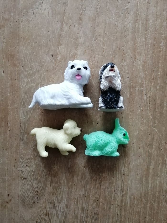 Lot de 4 figurines animaux - photo numéro 2