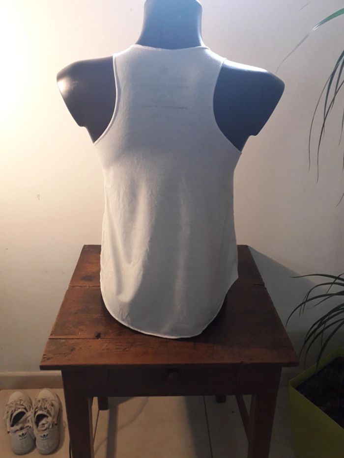 Débardeur haut femme fille ado trendy tank top taille S M 36 / 38 - photo numéro 4