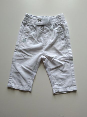 pantalon blanc Z garcon 3 mois