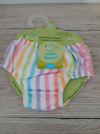 Couche de piscine lavable 0/6 mois
