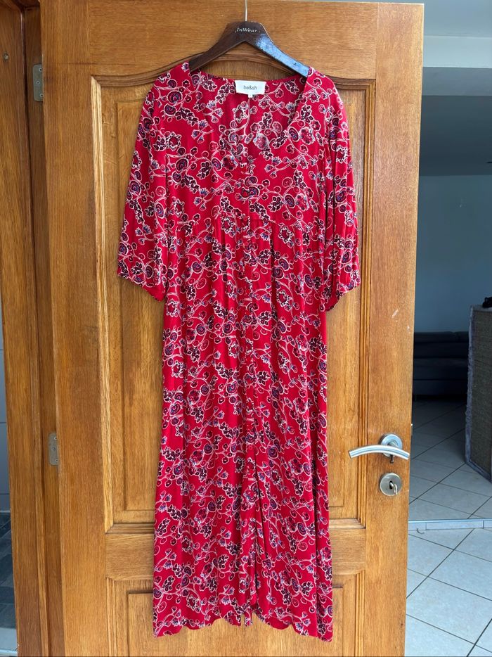 Robe ba&sh Jazz Rouge T.36 neuve