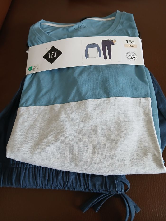 ensemble pyjamas en coton 3XL