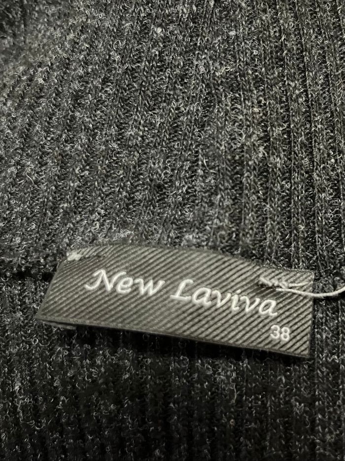 Pull col roulé dentelle - photo numéro 4