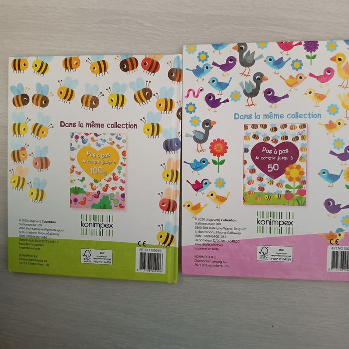 Hello de 2 livres pas à pas je compte jusqu'à 50 et pas à pas je compte jusqu'à 100 - photo numéro 8