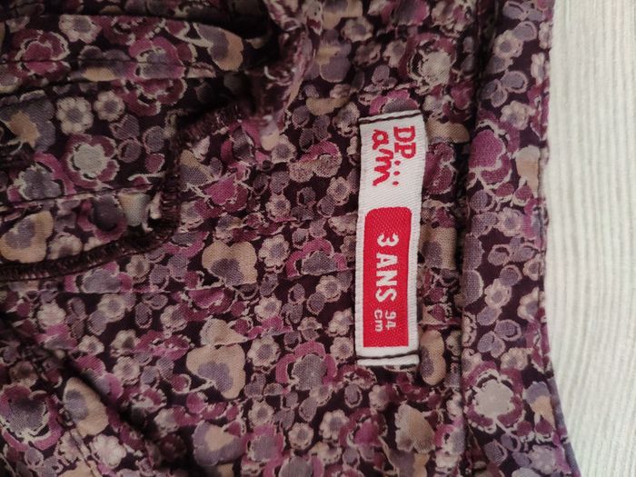 Chemise manches longue DPAM 3 ans - photo numéro 2