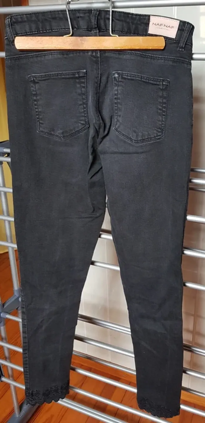 Jeans slim noir NafNaf - photo numéro 2