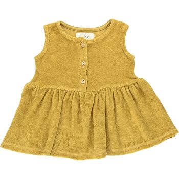 Robe sans manche 3 mois en matière éponge Les Petites Choses