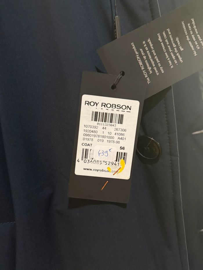 Roy robson - Veste parka, Bleu marine, taille 56 (XL) - photo numéro 2