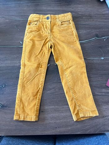 Pantalon velours fille