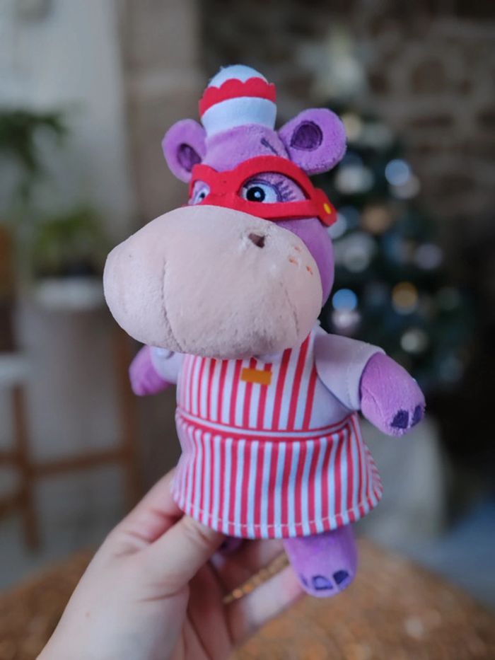 Peluche hippopotame - Hallie - Docteur la peluche