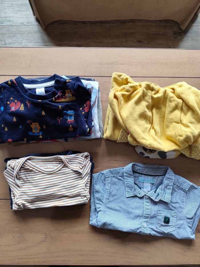 Lot vêtements garçon