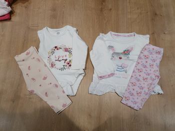 Lot 2 ensembles fille