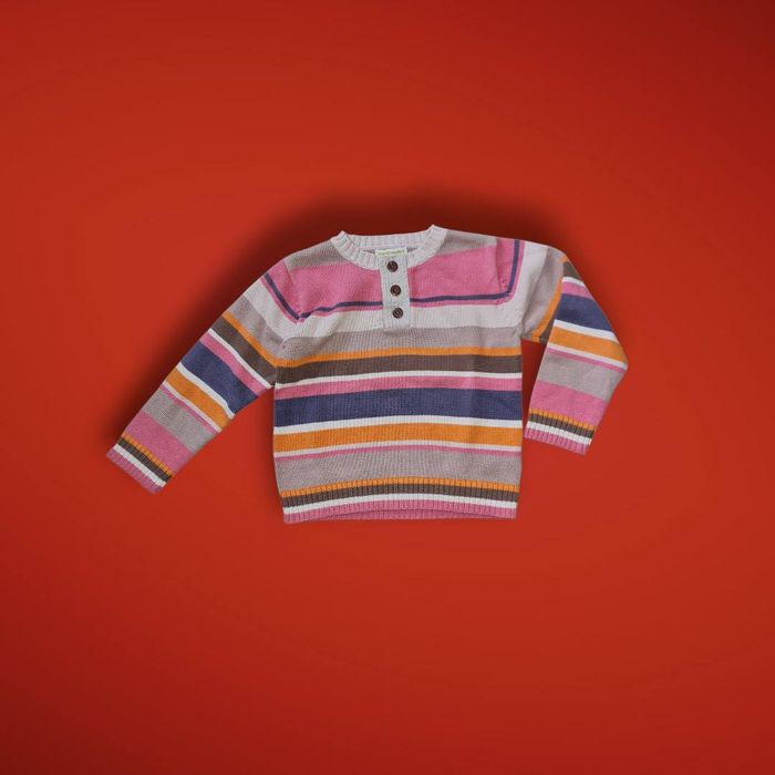 pull rayures Vertbaudet garçon 4 ans