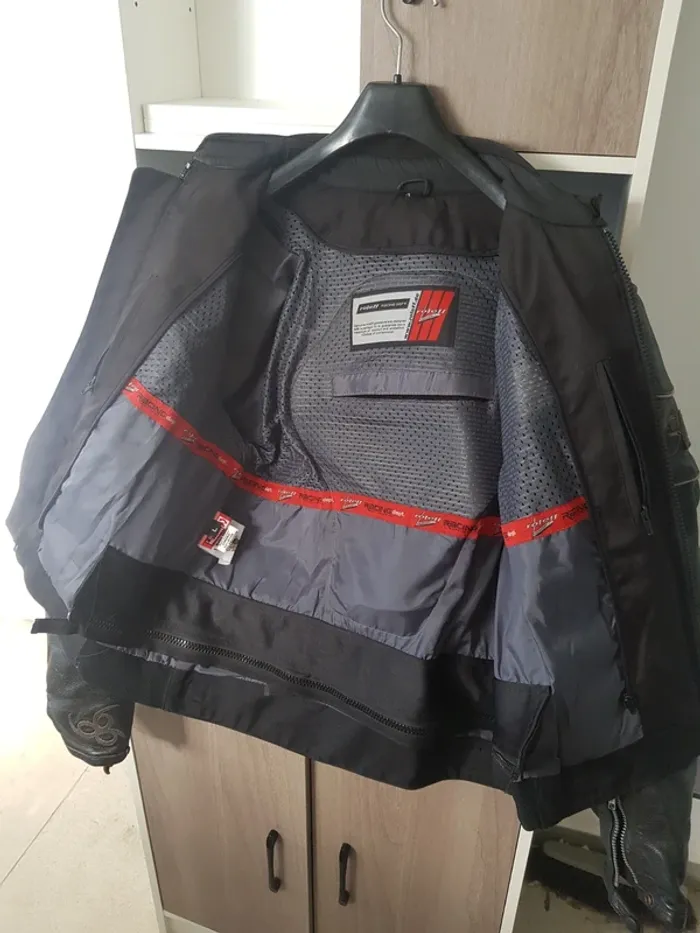 Véritable Blouson Moto "666 Édition" Roleff Homme Taille L - photo numéro 9