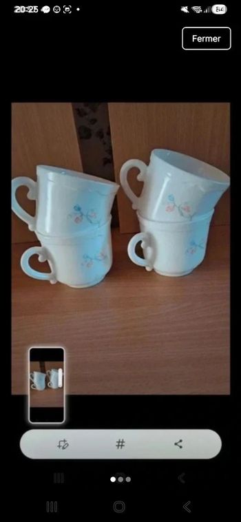 Tasses à café 