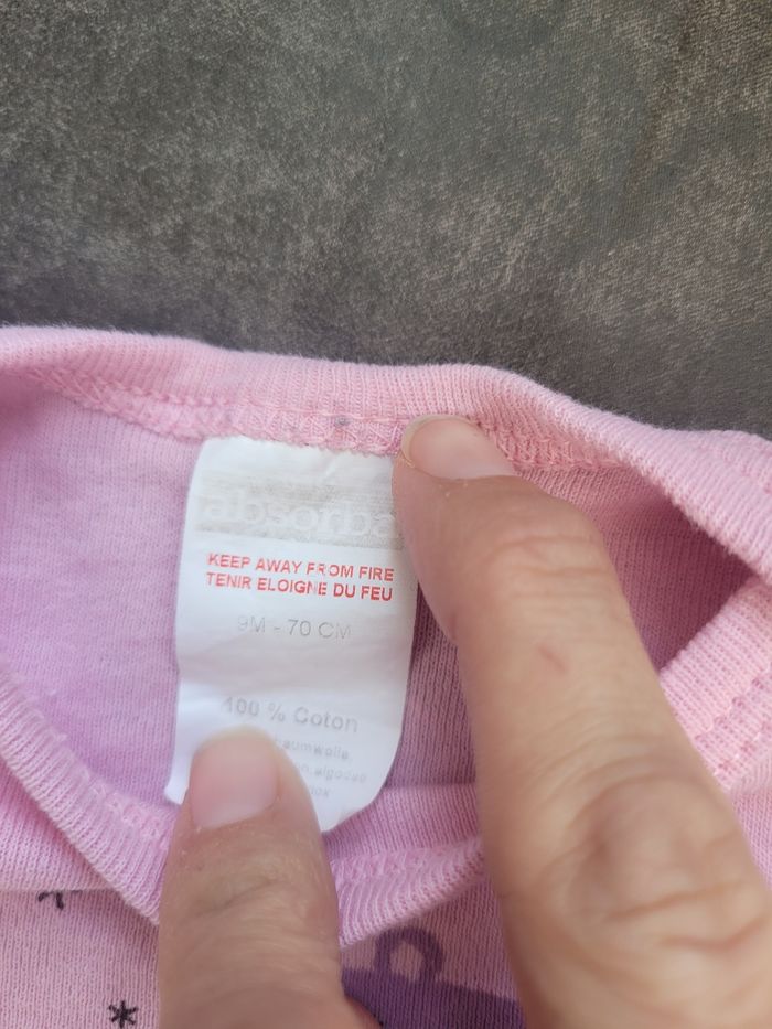 Lot de bodys fille - photo numéro 3