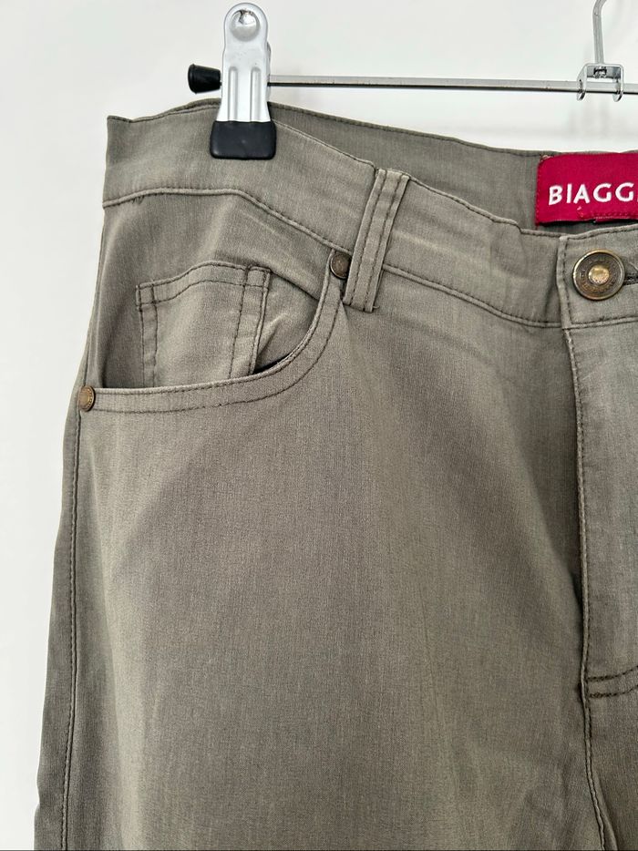 Pantalon kaki femme élastique Biaggini 42 - photo numéro 4
