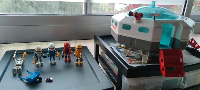 Playmobil N 3536 La station Spatiale 1980 Vintage - photo numéro 20