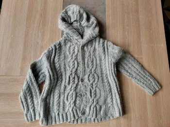 Gilet fait main 6 ans