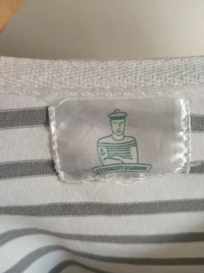 T-shirt marinière Vêtement d'Armor - photo numéro 5