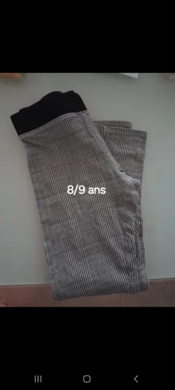 Pantalon léger fille 8/9a 134cm