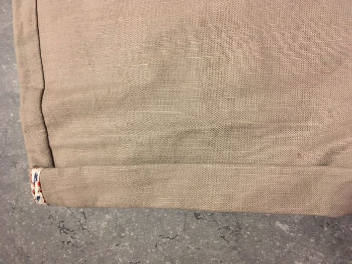 Pantacourt beige Marque La Voilà taille 46 - photo numéro 2