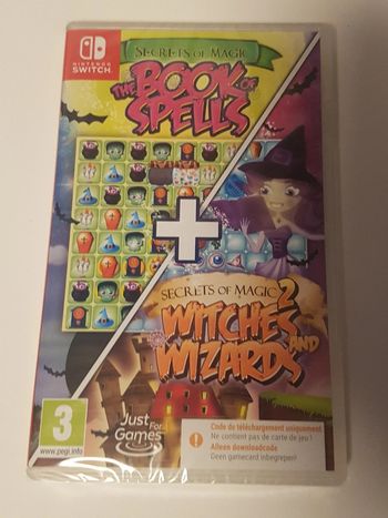 Secrets of magic 1 & 2 Nintendo switch game new sealed code in box
