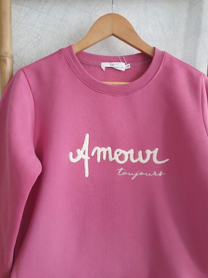 Sweat " Amour toujours " Taille S - photo numéro 2