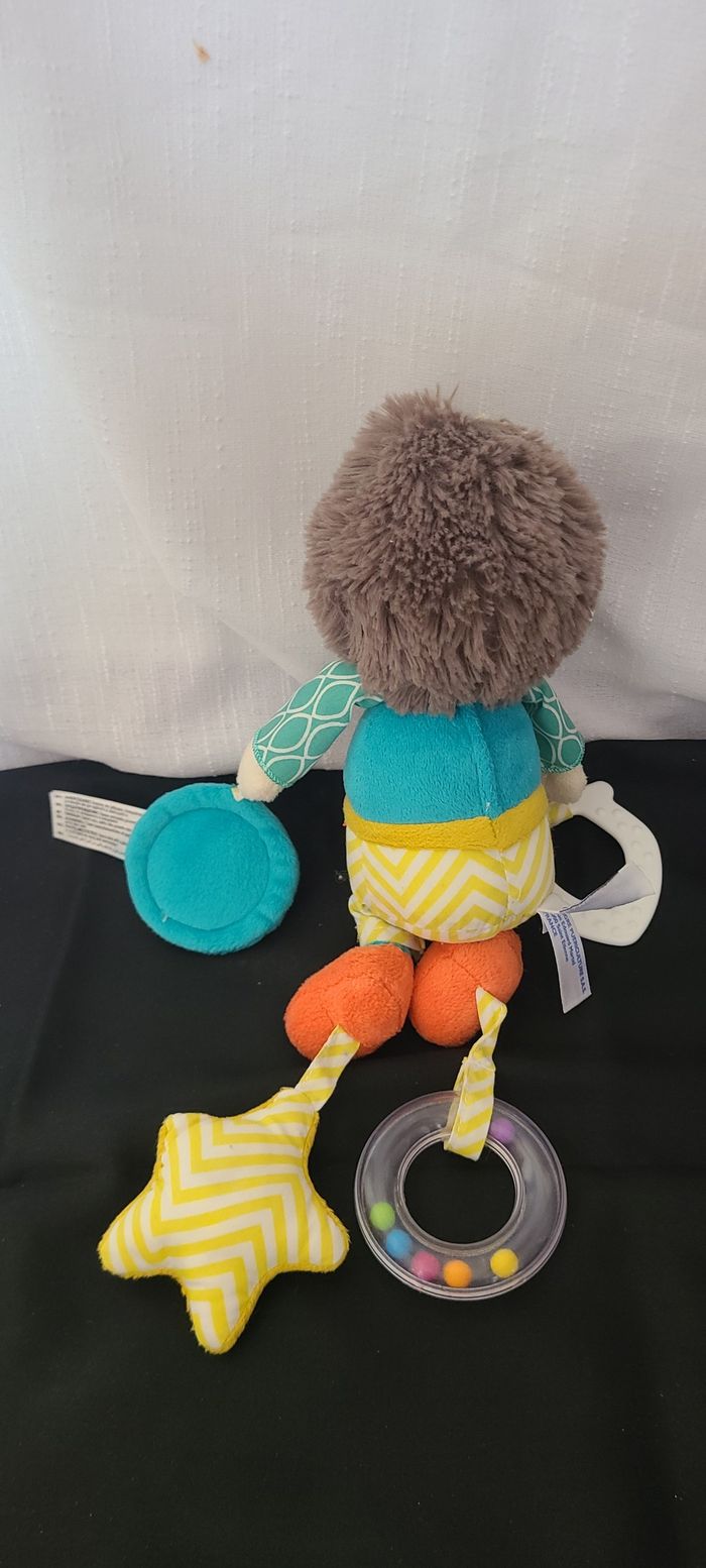 Doudou Lion Babysun - Collection Funky Friends - Multi activités - photo numéro 3