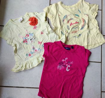 Lot de 3 tshirts