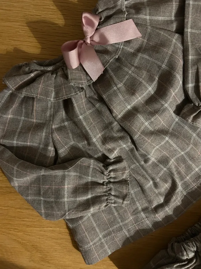Ensemble blouse + bloomer 2 ans - photo numéro 2