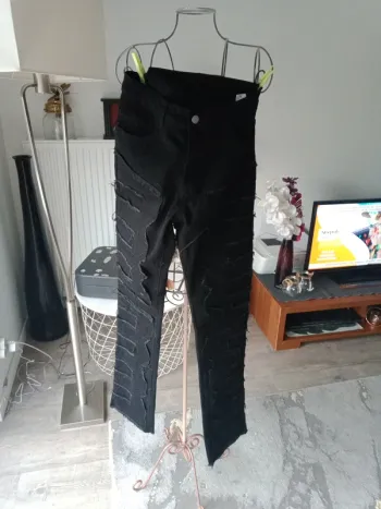 Jeans noir extensible