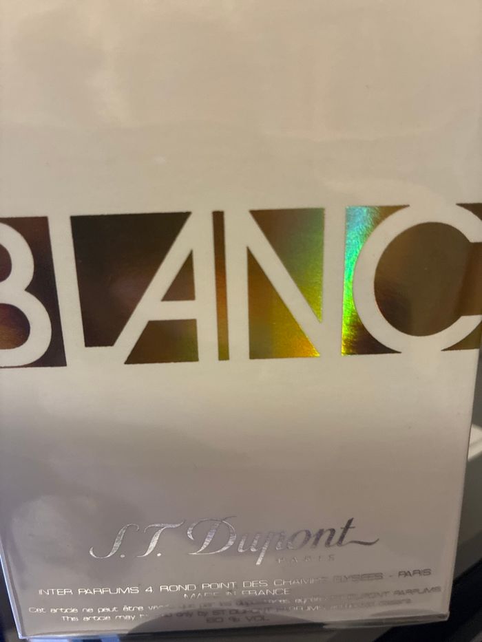 S.T.Dupont parfum: Blanc 100ml - photo numéro 2