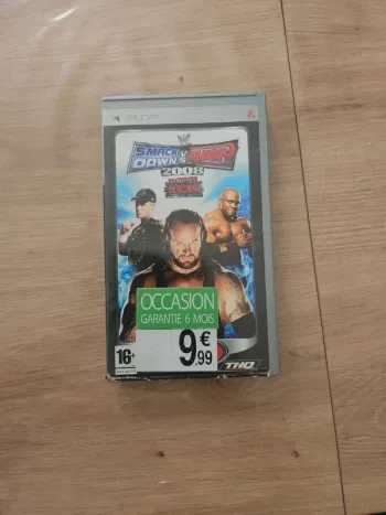 Smackdown raw 2008 psp