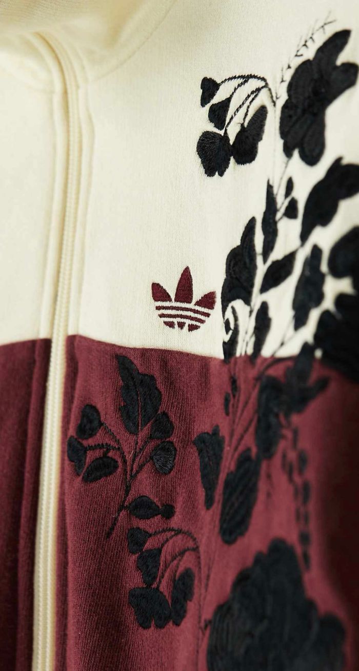Adidas originals X ASOS veste de survêtement à fleurs brodées, neuf et taille S - photo numéro 3