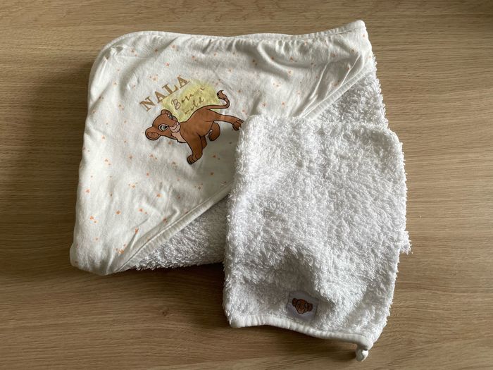 Serviette de bain + gant