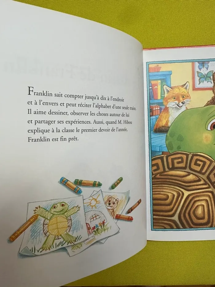 Livre le dessin de franklin - photo numéro 4