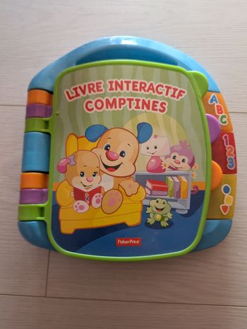 Livre interactif comptines