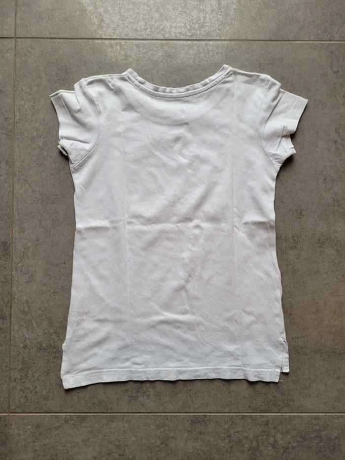 T-shirt blanc imprimé MYSELF - photo numéro 3