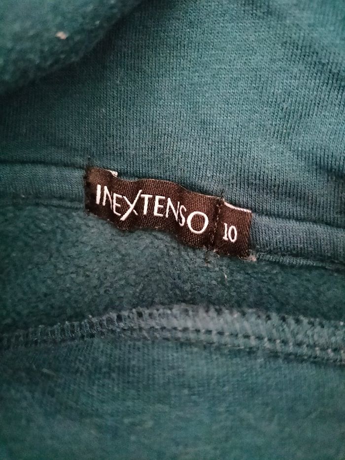 💙 Sweat col montant bleu canard - 10 ans - In extenso - Très bon état 💙 - photo numéro 5