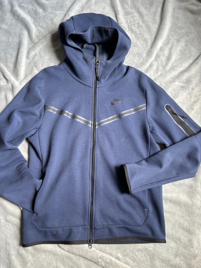 Gilet Nike tech Fleece Bleu Marine