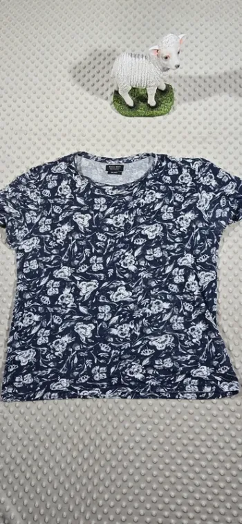 T shirt 100% lin zara L