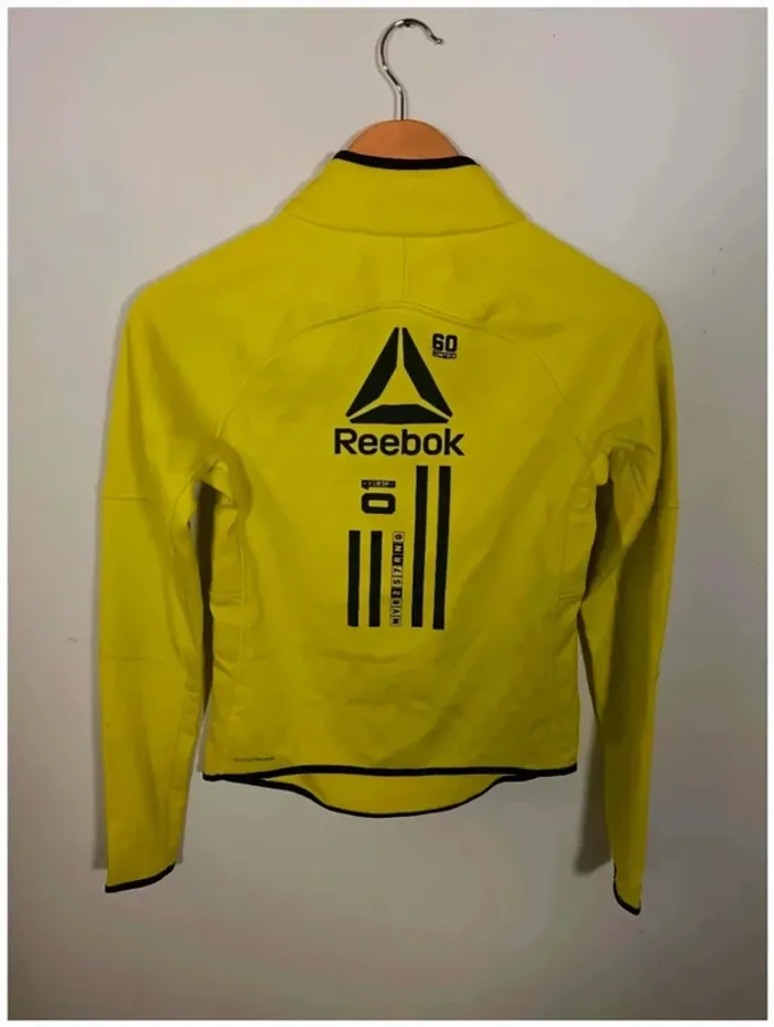 C4 veste jaune Reebok XS - photo numéro 2