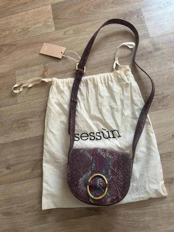 Sessun sac Mini Tessao Cuir neuf - photo numéro 2
