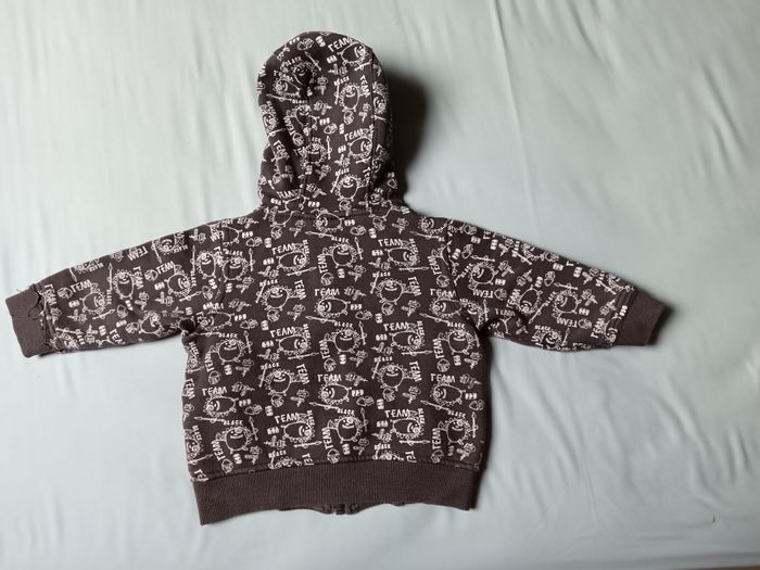 Blouson sweat garçon 12 mois - photo numéro 2